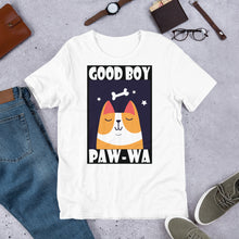 Load image into Gallery viewer, Good Boy Paw-Wa Unisex Adult's T-Shirt
