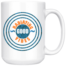 Load image into Gallery viewer, Radiating Good Vibes Mug
