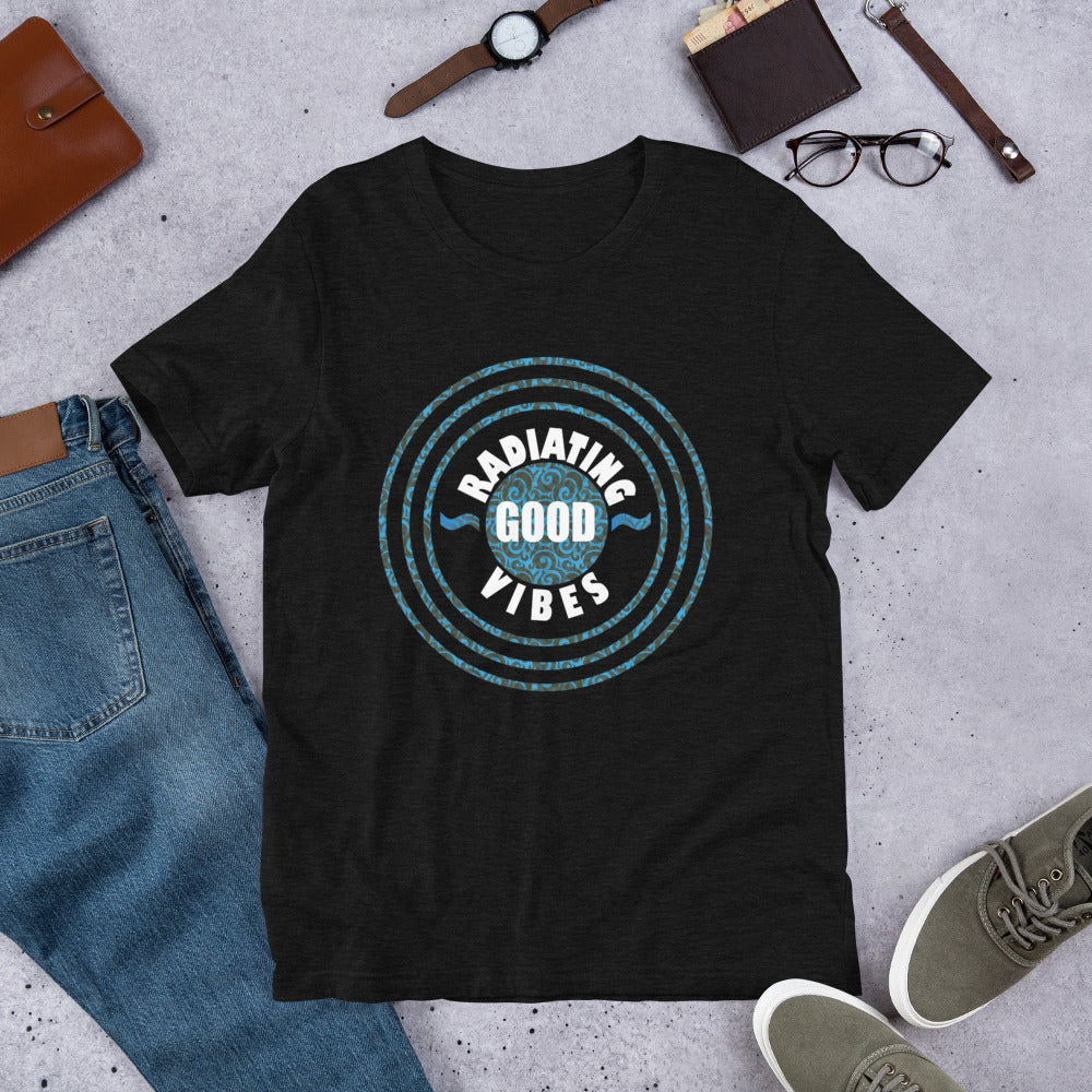 Radiating Good Vibes Unisex Adult's T-Shirt